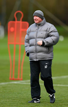 Football - Manchester United Training - Manchester United