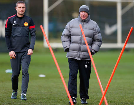 Football - Manchester United Training - Manchester United