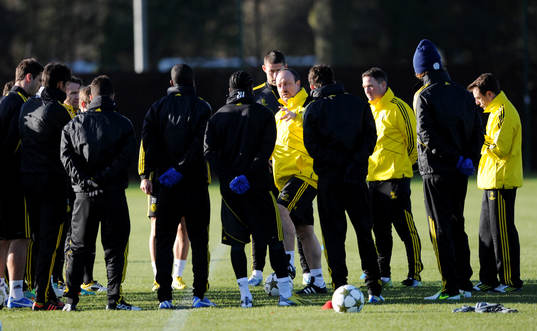 Football - Chelsea Training - Chelsea Training Ground -