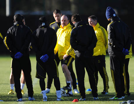 Football - Chelsea Training - Chelsea Training Ground -
