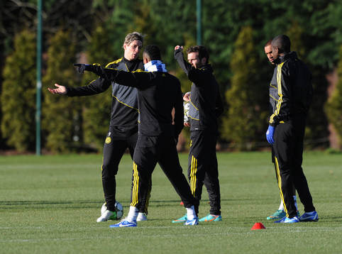 Football - Chelsea Training - Chelsea Training Ground -