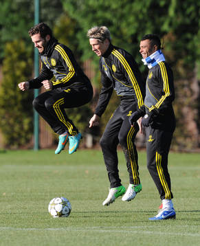 Football - Chelsea Training - Chelsea Training Ground -