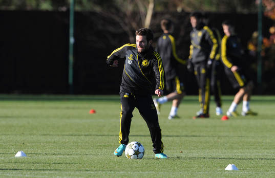 Football - Chelsea Training - Chelsea Training Ground -