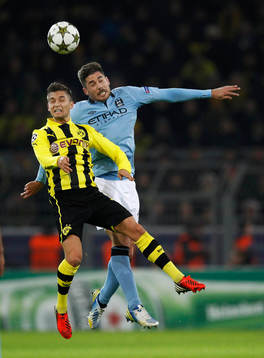 Football - Borussia Dortmund v Manchester City - UEFA