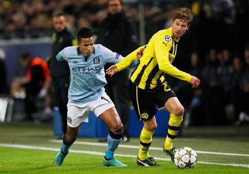 Football - Borussia Dortmund v Manchester City - UEFA