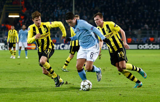 Football - Borussia Dortmund v Manchester City - UEFA