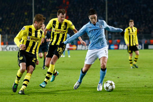 Football - Borussia Dortmund v Manchester City - UEFA