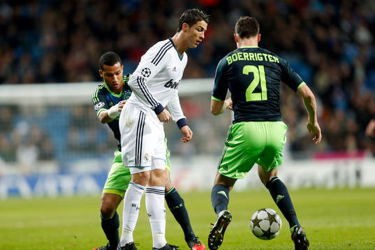 Ricardo van Rhijn och Derk Boerrigter och Cristiano Ronaldo