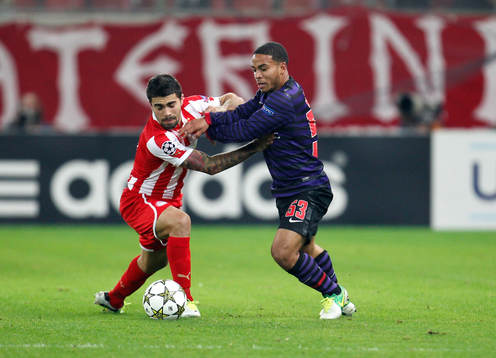 Football - Olympiakos v Arsenal - UEFA Champions League