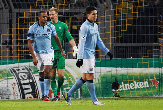 Football - Borussia Dortmund v Manchester City - UEFA