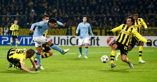 Football - Borussia Dortmund v Manchester City - UEFA