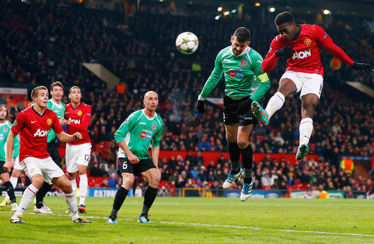 Football - Manchester United v CFR Cluj - UEFA Champions