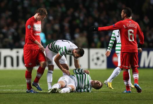 Football - Celtic v Spartak Moscow - UEFA Champions League