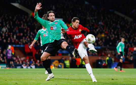 Football - Manchester United v CFR Cluj - UEFA Champions