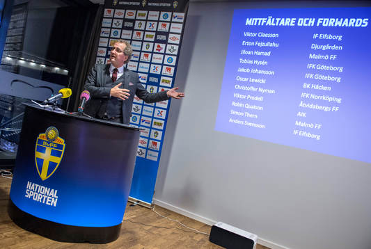 Erik Hamrén, förbundskapten herrlandslaget