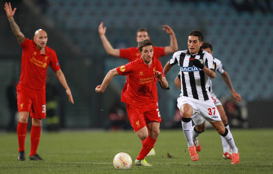 Football - Udinese v Liverpool - UEFA Europa League Group A