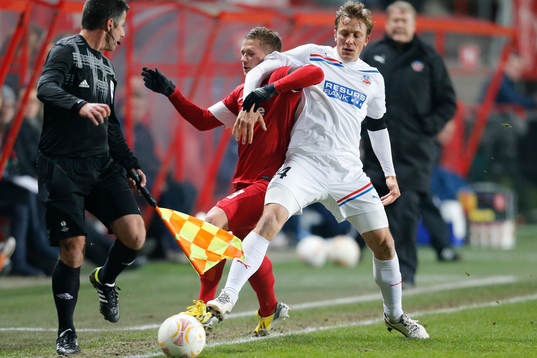 Fotboll, Europa League, Twente v Helsingborg  Mirco Born