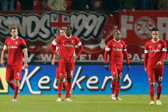Fotboll, Europa League, Twente v Helsingborg Twente depp