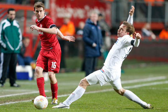 Fotboll, Europa League, Twente v Helsingborg Tim Breukers