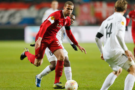Fotboll, Europa League, Twente v Helsingborg Luc Castaignos