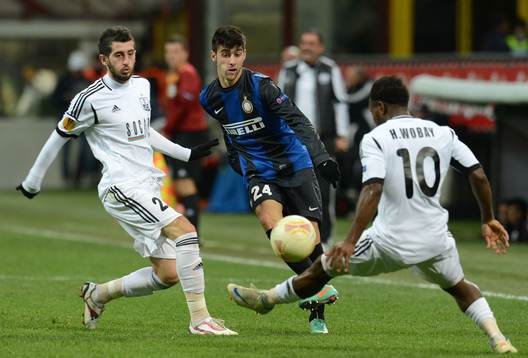 Marco Benassi - 06.12.2012 - Inter Milan / Neftchi Bakou -