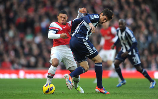 Football - Arsenal v West Bromwich Albion - Barclays