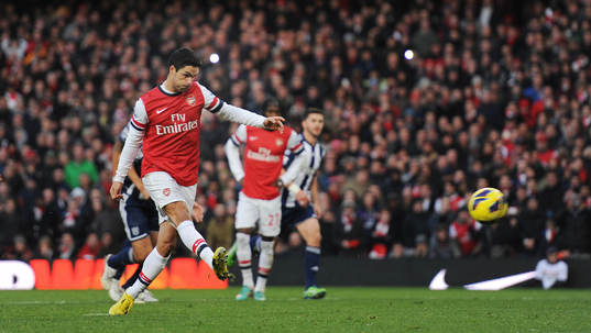 Football - Arsenal v West Bromwich Albion - Barclays