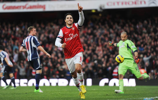 Football - Arsenal v West Bromwich Albion - Barclays