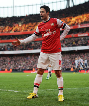 Football - Arsenal v West Bromwich Albion - Barclays