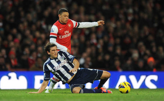 Football - Arsenal v West Bromwich Albion - Barclays