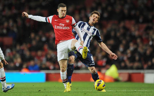 Football - Arsenal v West Bromwich Albion - Barclays