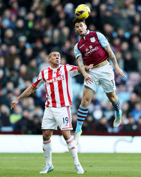 Football - Aston Villa v Stoke City - Barclays Premier