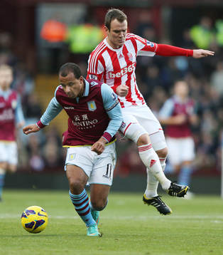 Football - Aston Villa v Stoke City - Barclays Premier