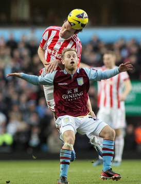 Football - Aston Villa v Stoke City - Barclays Premier