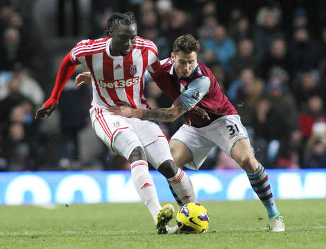 Football - Aston Villa v Stoke City - Barclays Premier