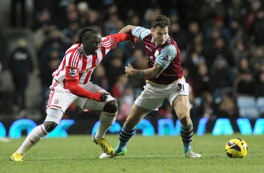 Football - Aston Villa v Stoke City - Barclays Premier