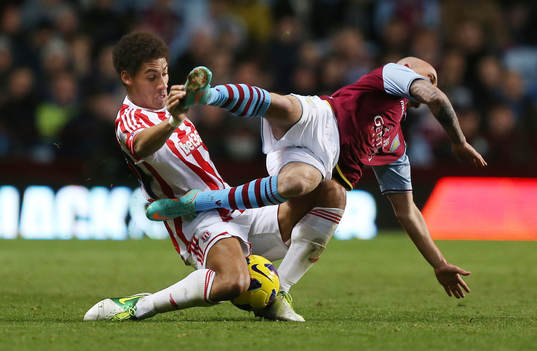 Bläddra bland fler bilder av Fotboll, Premier League, Aston Villa - Stoke