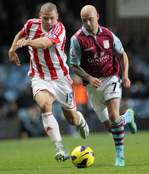 Football - Aston Villa v Stoke City - Barclays Premier