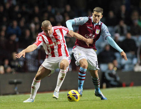 Football - Aston Villa v Stoke City - Barclays Premier