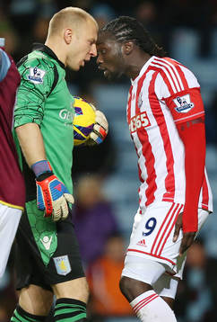Football - Aston Villa v Stoke City - Barclays Premier