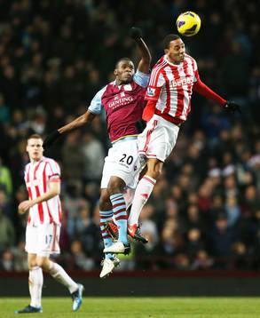Football - Aston Villa v Stoke City - Barclays Premier