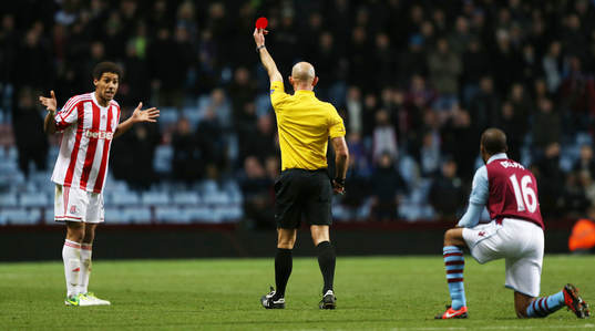 Football - Aston Villa v Stoke City - Barclays Premier