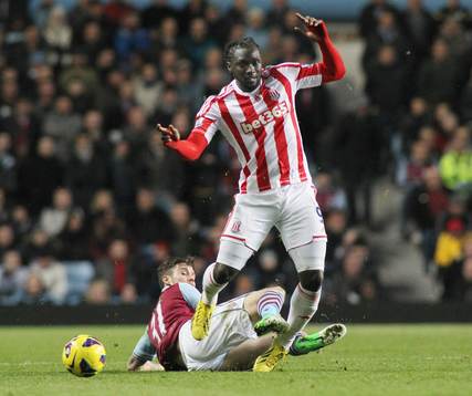 Football - Aston Villa v Stoke City - Barclays Premier
