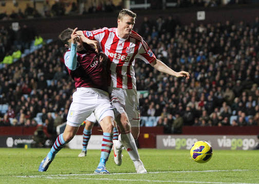 Football - Aston Villa v Stoke City - Barclays Premier