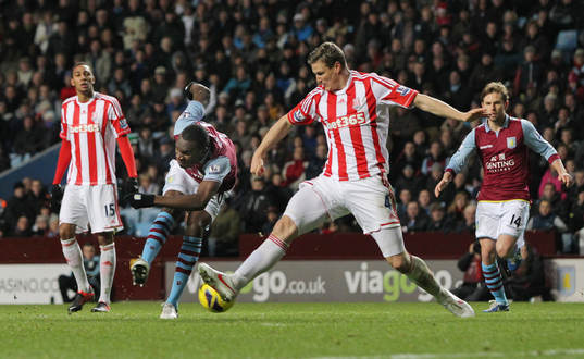 Football - Aston Villa v Stoke City - Barclays Premier
