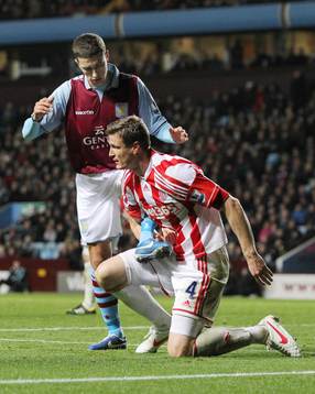 Football - Aston Villa v Stoke City - Barclays Premier