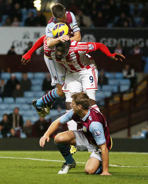 Football - Aston Villa v Stoke City - Barclays Premier