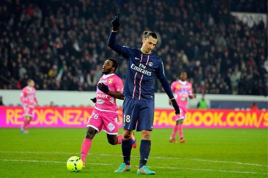 ZLATAN IBRAHIMOVIC   - 08.12.2012 - PSG / Evian Thonon -