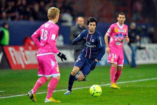 Javier PASTORE - 08.12.2012 - PSG /Evian Thonon - 16e