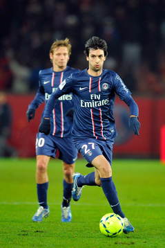 Javier PASTORE - 08.12.2012 - PSG /Evian Thonon - 16e
